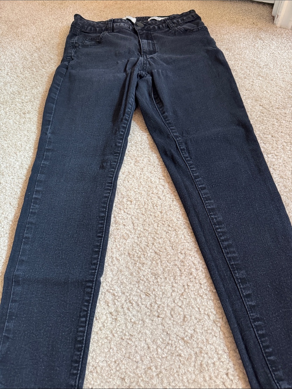 Women's Slim Fit Black Jeans - Size 8